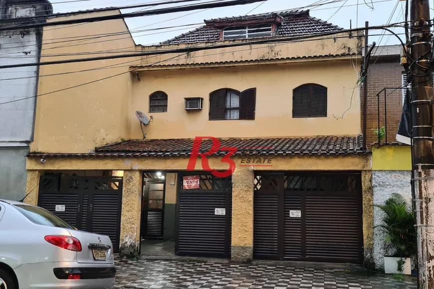 Foto 1 de Sobrado com 4 Quartos à venda, 291m² em Encruzilhada, Santos