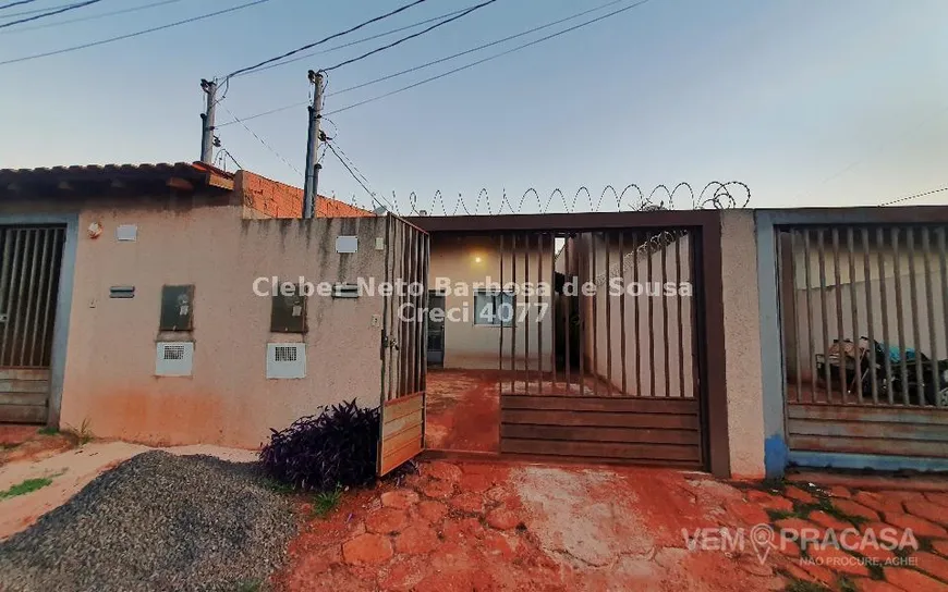 Foto 1 de Casa com 2 Quartos à venda, 55m² em Jardim Parati, Campo Grande