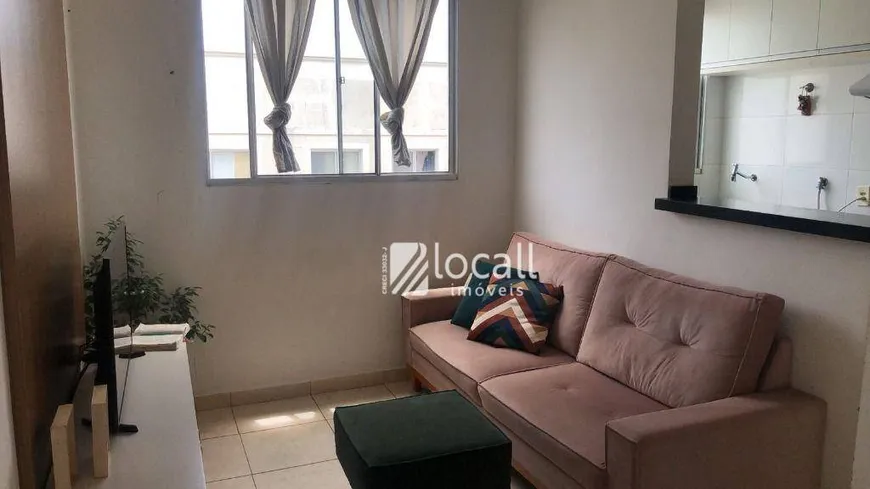 Foto 1 de Apartamento com 2 Quartos à venda, 47m² em Rios di Itália, São José do Rio Preto