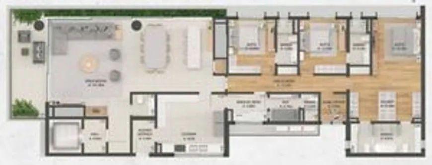 Foto 1 de Apartamento com 3 Quartos à venda, 268m² em Mont' Serrat, Porto Alegre