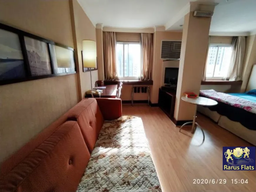 Foto 1 de Flat com 1 Quarto para alugar, 28m² em Jardins, São Paulo