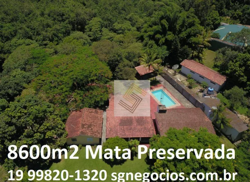 Foto 1 de Fazenda/Sítio com 4 Quartos à venda, 350m² em Vale das Garças, Campinas