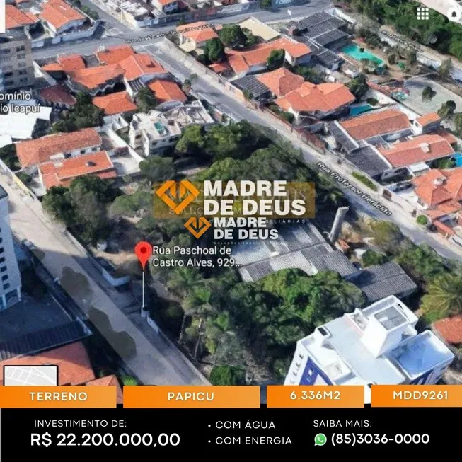 Foto 1 de Lote/Terreno à venda, 6336m² em Vicente Pinzon, Fortaleza