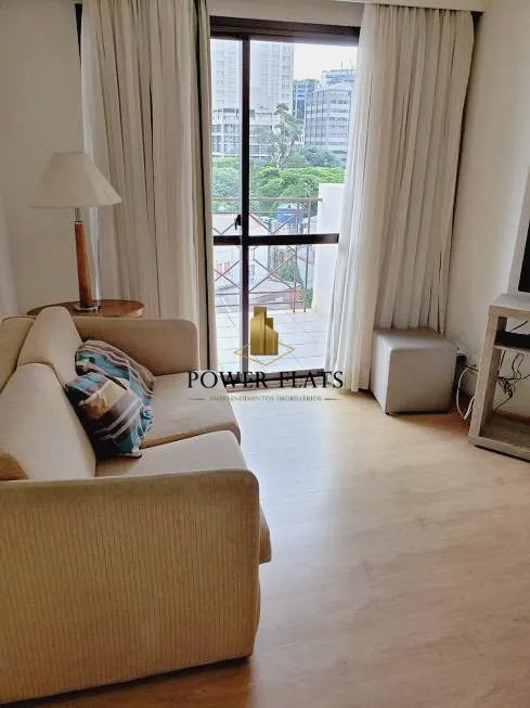 Foto 1 de Flat com 1 Quarto para alugar, 40m² em Vila Olímpia, São Paulo