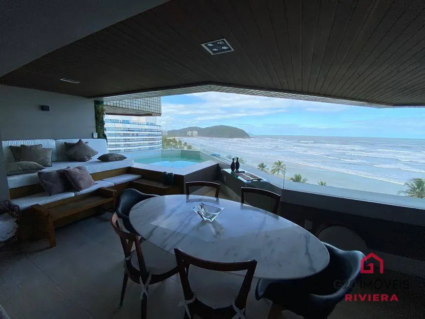 Foto 1 de Apartamento com 4 Quartos para venda ou aluguel, 200m² em Riviera de São Lourenço, Bertioga