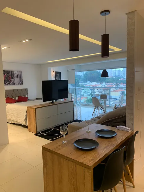 Foto 1 de Apartamento com 1 Quarto para alugar, 52m² em Jardim Anália Franco, São Paulo