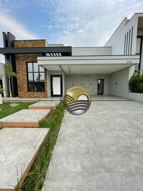 Foto 1 de Casa de Condomínio com 3 Quartos à venda, 192m² em Jardim Residencial Dona Lucilla , Indaiatuba