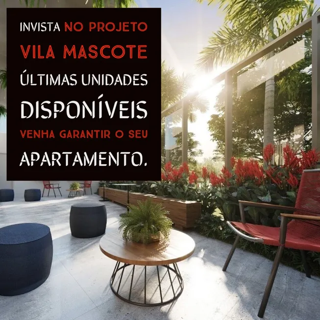 Foto 1 de Apartamento com 2 Quartos à venda, 57m² em Vila Mascote, São Paulo