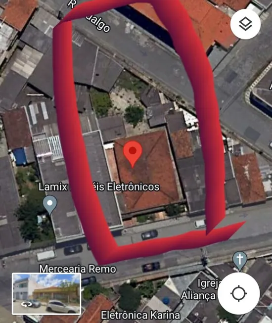 Foto 1 de Lote/Terreno à venda, 580m² em Vila Mogilar, Mogi das Cruzes