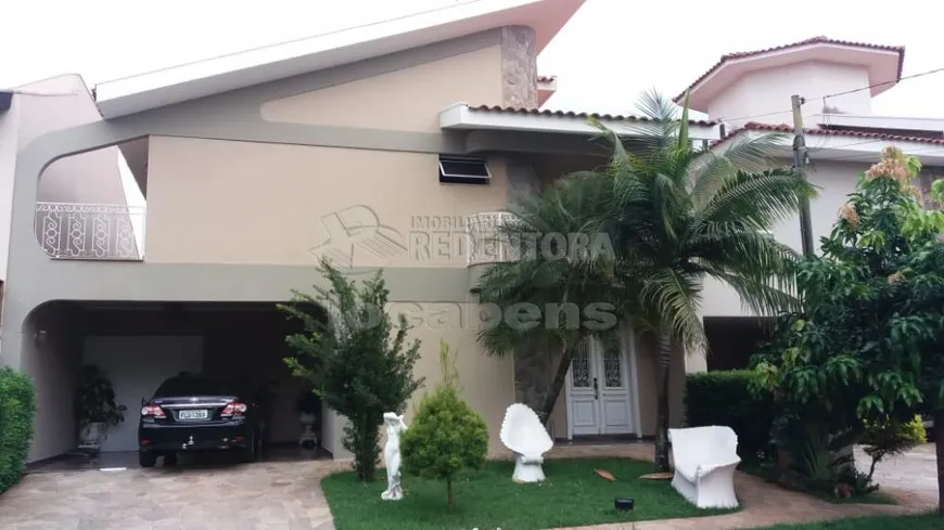 Foto 1 de Casa de Condomínio com 4 Quartos para alugar, 460m² em Condominio Recanto Real, São José do Rio Preto