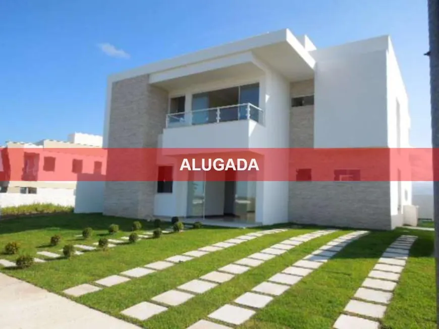 Foto 1 de Casa de Condomínio com 4 Quartos à venda, 280m² em Abrantes, Camaçari