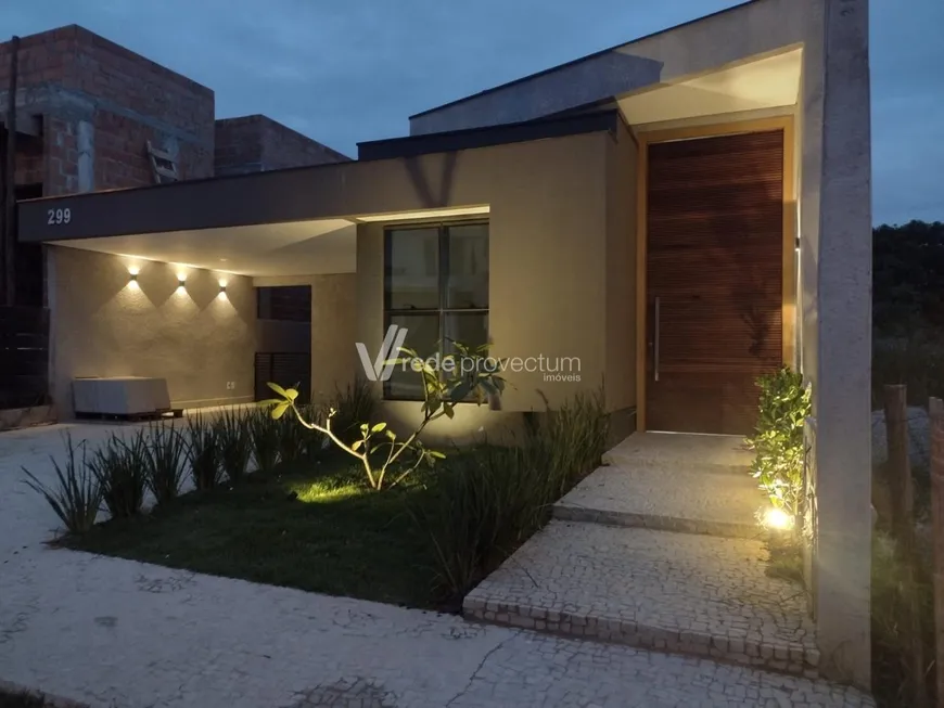 Foto 1 de Casa de Condomínio com 3 Quartos à venda, 180m² em Vila Pagano, Valinhos