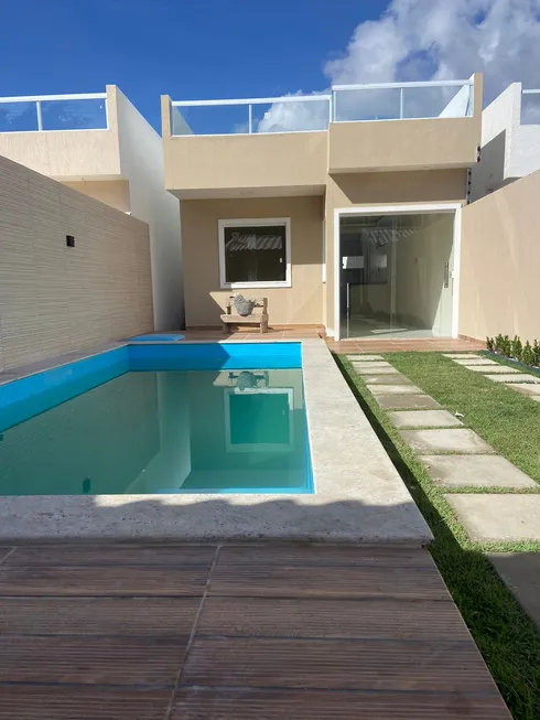 Foto 1 de Casa com 2 Quartos à venda, 180m² em Jaua Abrantes, Camaçari