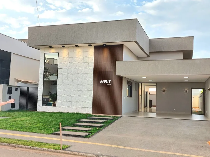 Foto 1 de Casa de Condomínio com 3 Quartos à venda, 215m² em Jardins Valencia, Goiânia