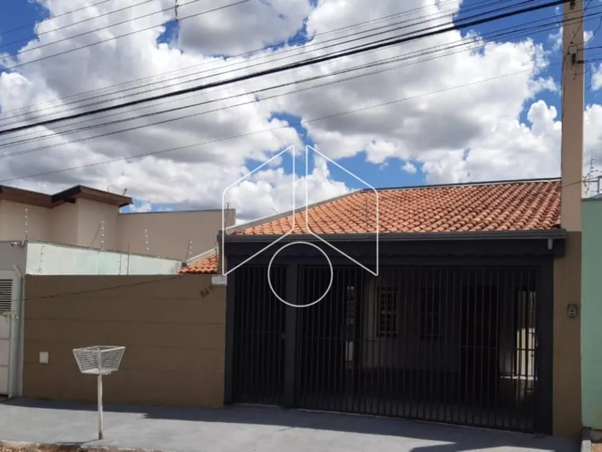 Foto 1 de Casa com 3 Quartos à venda, 70m² em Jardim Altos do Palmital, Marília