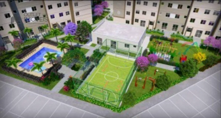 Foto 1 de Apartamento com 2 Quartos à venda, 44m² em Jardim Flamboyant, Paulínia