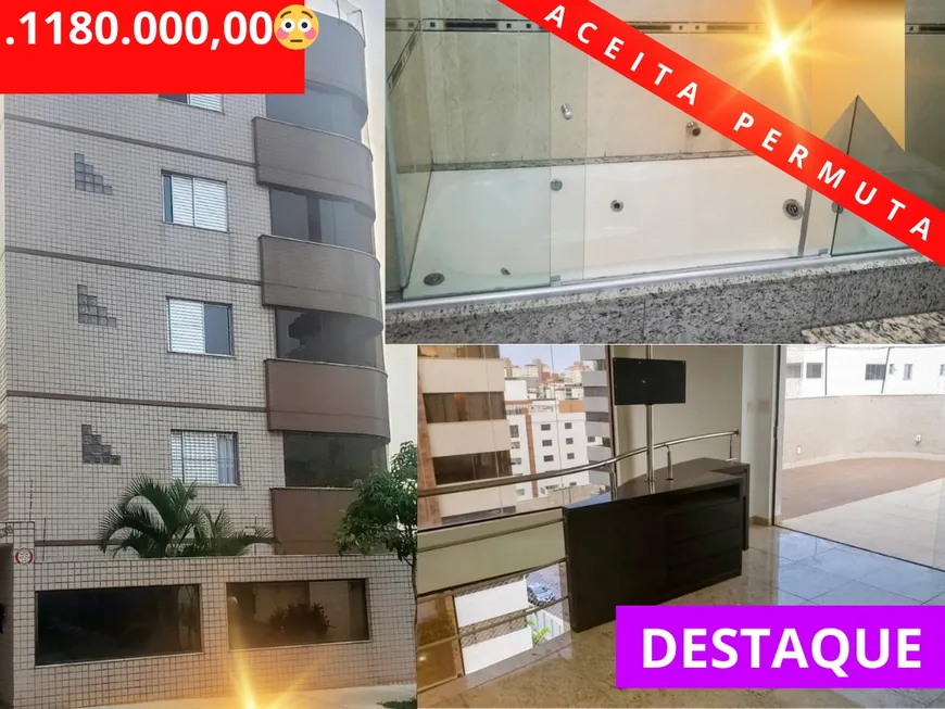 Foto 1 de Cobertura com 4 Quartos à venda, 180m² em Castelo, Belo Horizonte