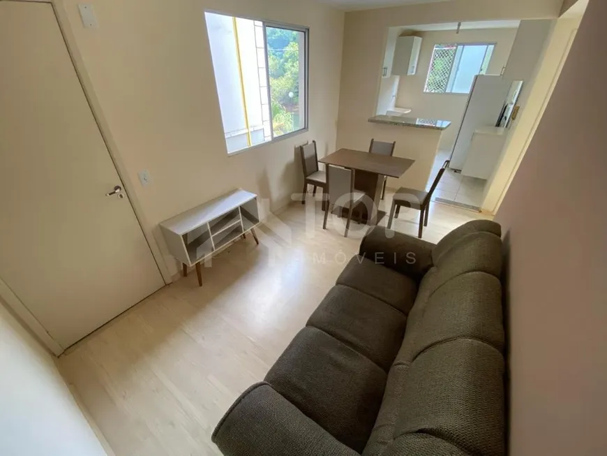 Foto 1 de Apartamento com 2 Quartos para alugar, 50m² em Vila Izabel, São Carlos