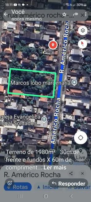 Foto 1 de Lote/Terreno com 1 Quarto à venda, 1800m² em Marechal Hermes, Rio de Janeiro