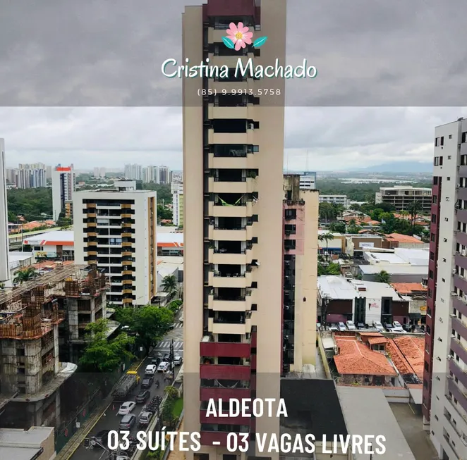 Foto 1 de Apartamento com 3 Quartos à venda, 130m² em Dionísio Torres, Fortaleza