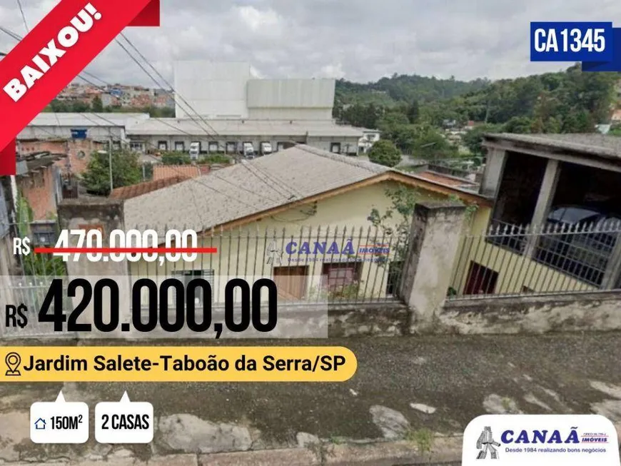 Foto 1 de Casa com 5 Quartos à venda, 150m² em Jardim Salete, Taboão da Serra