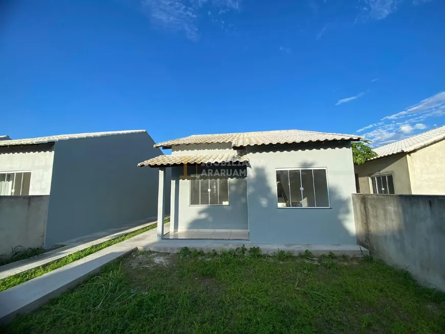 Foto 1 de Casa com 2 Quartos à venda, 60m² em Ponte dos Leites, Araruama