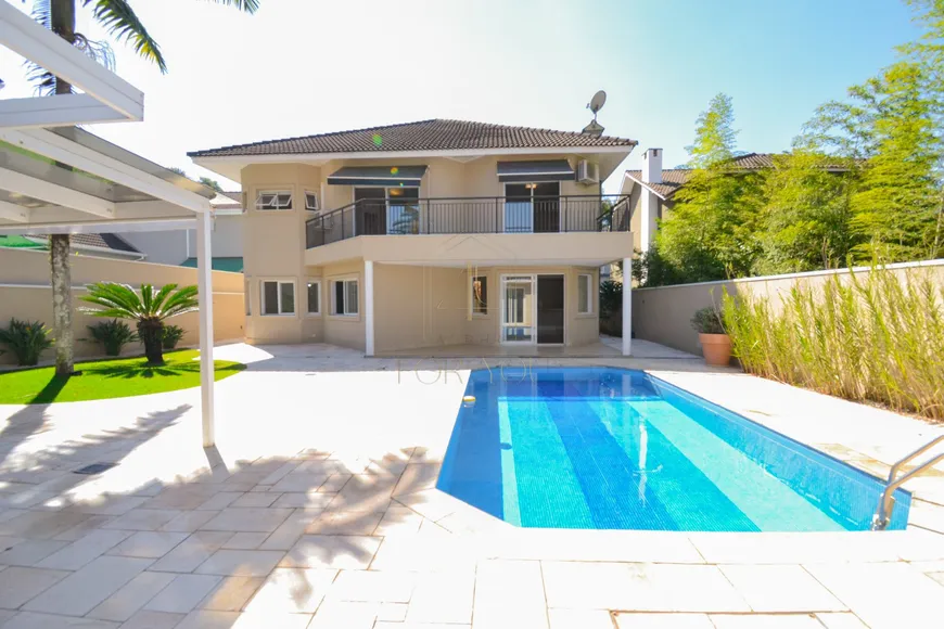 Foto 1 de Casa de Condomínio com 4 Quartos para alugar, 464m² em Tamboré, Santana de Parnaíba