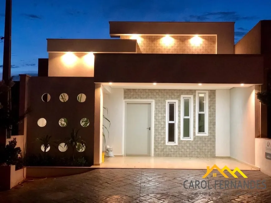 Foto 1 de Casa de Condomínio com 3 Quartos à venda, 131m² em Água Branca, Piracicaba