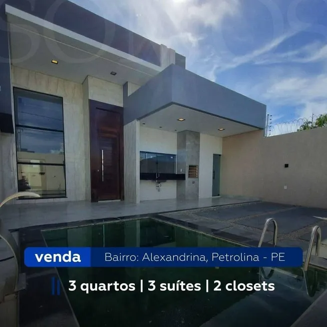 Foto 1 de Casa com 3 Quartos à venda, 10m² em Dona Alexandrina, Petrolina