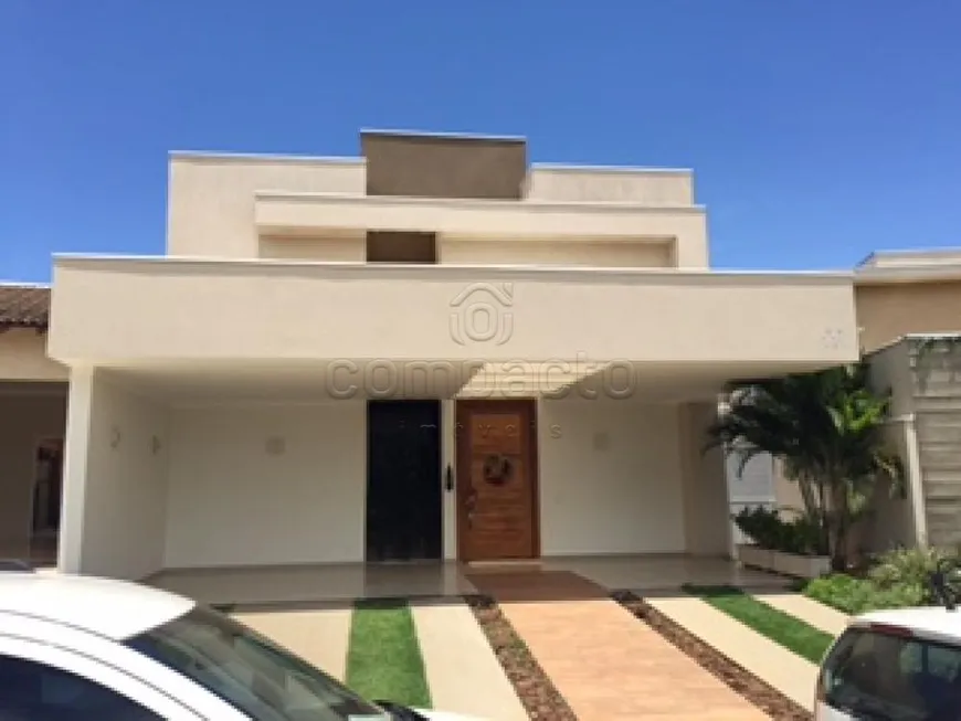 Foto 1 de Casa de Condomínio com 3 Quartos à venda, 260m² em Condominio Figueira I, São José do Rio Preto