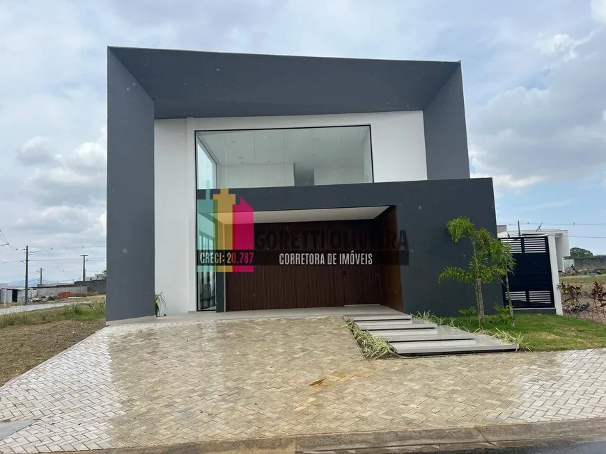 Foto 1 de Casa de Condomínio com 4 Quartos à venda, 300m² em Papagaio, Feira de Santana