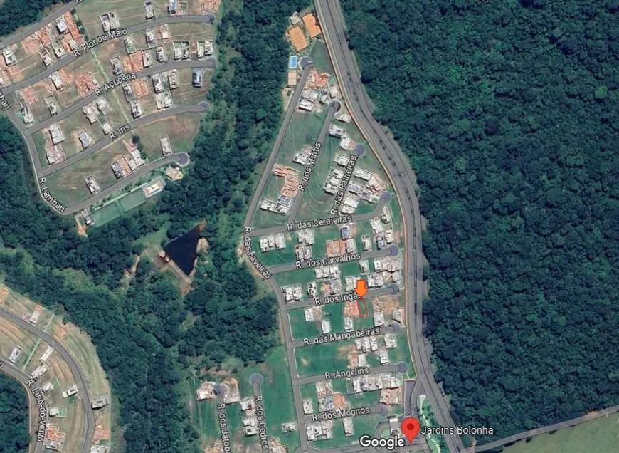 Foto 1 de Lote/Terreno à venda, 300m² em Jardins Bolonha, Senador Canedo