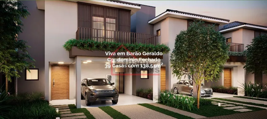 Foto 1 de Casa de Condomínio com 3 Quartos à venda, 138m² em Residencial Estancia Eudoxia Barao Geraldo, Campinas