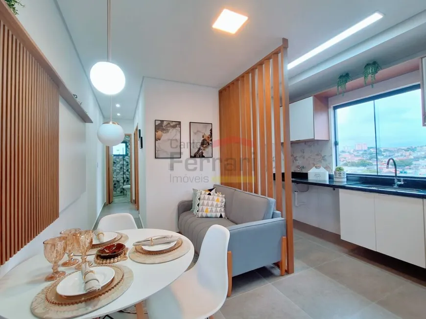 Foto 1 de Apartamento com 2 Quartos à venda, 36m² em Parque Peruche, São Paulo