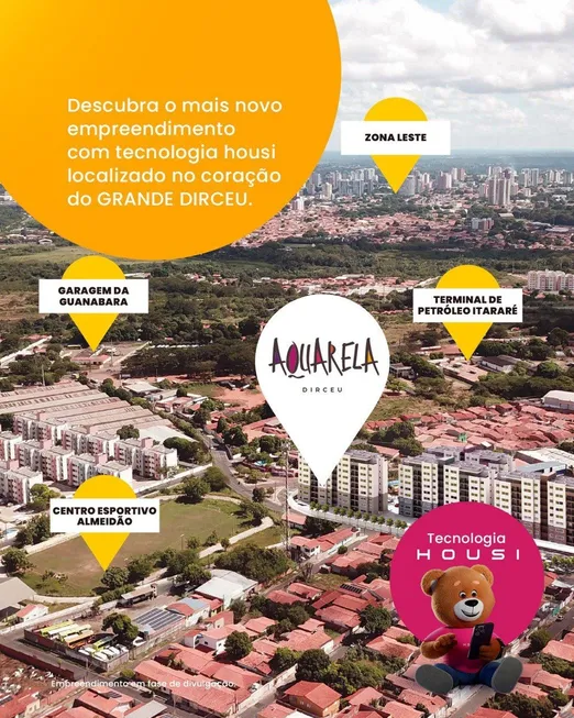 Foto 1 de Apartamento com 3 Quartos à venda, 64m² em Itararé, Teresina