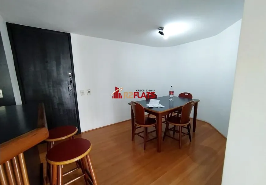 Foto 1 de Flat com 1 Quarto à venda, 48m² em Brooklin, São Paulo