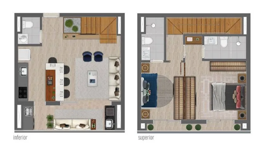 Foto 1 de Apartamento com 2 Quartos à venda, 74m² em Tamboré, Barueri