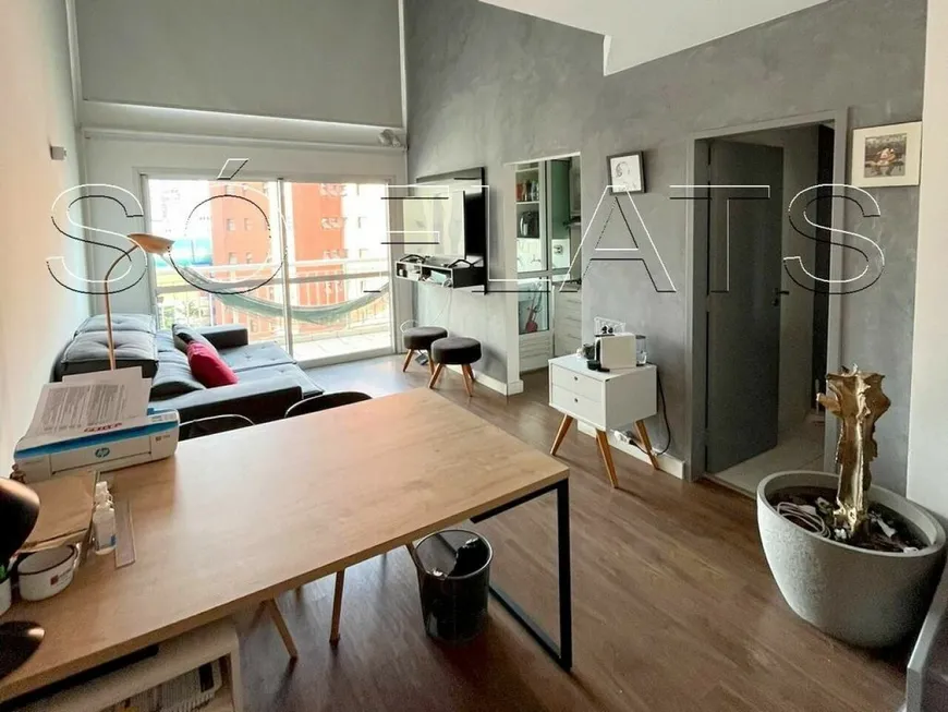 Foto 1 de Flat com 1 Quarto à venda, 50m² em Vila Nova Conceição, São Paulo