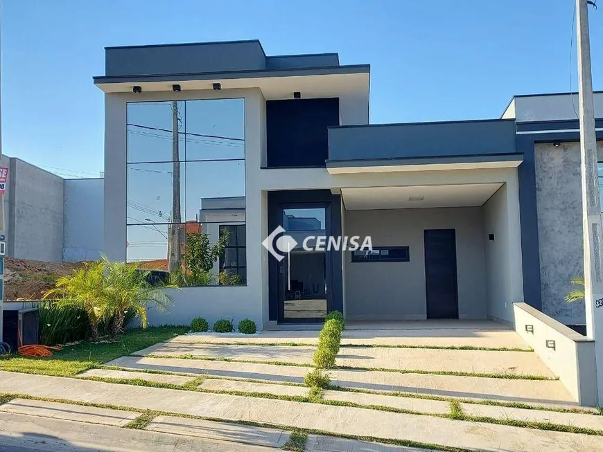 Foto 1 de Casa de Condomínio com 3 Quartos à venda, 146m² em Loteamento Park Gran Reserve, Indaiatuba