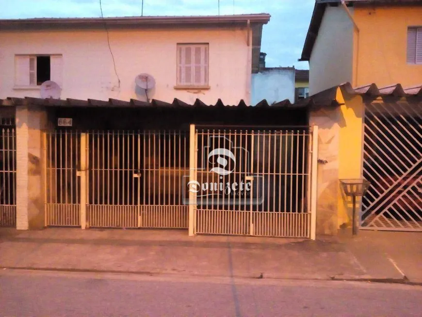 Foto 1 de Sobrado com 2 Quartos à venda, 109m² em Vila Homero Thon, Santo André