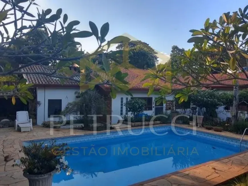 Foto 1 de Fazenda/Sítio com 5 Quartos à venda, 500m² em Chácara Santa Margarida, Campinas