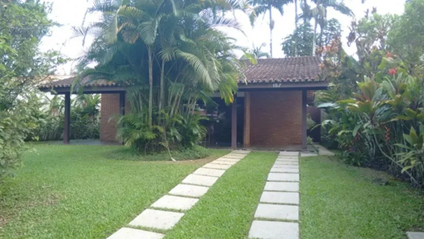 Foto 1 de Casa de Condomínio com 3 Quartos para alugar, 160m² em Praia do Lazaro, Ubatuba