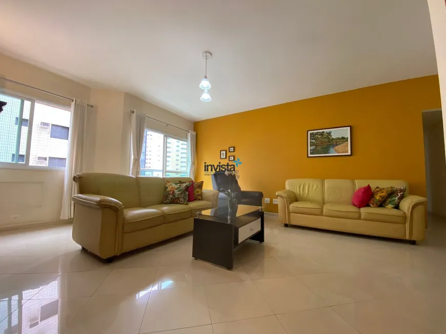 Foto 1 de Apartamento com 3 Quartos à venda, 120m² em José Menino, Santos