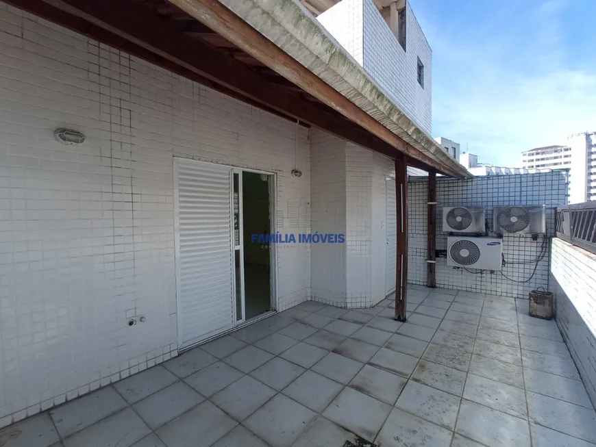Foto 1 de Apartamento com 2 Quartos para alugar, 118m² em José Menino, Santos