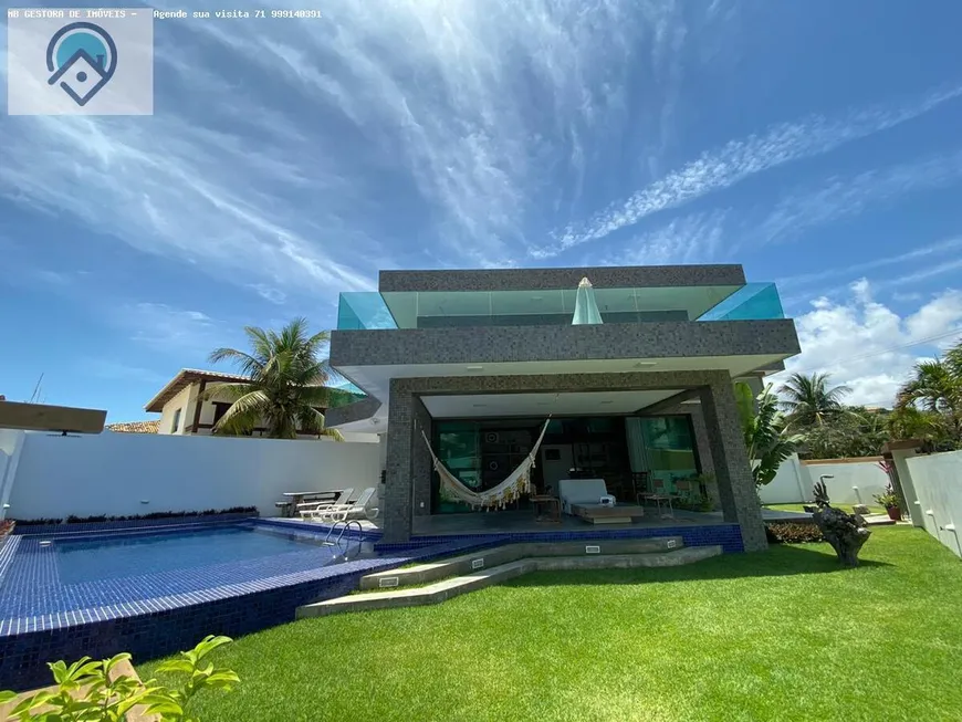 Foto 1 de Casa com 5 Quartos para alugar, 700m² em Vilas do Atlantico, Lauro de Freitas