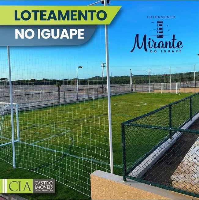 Foto 1 de Lote/Terreno com 1 Quarto à venda, 396m² em Iguape, Aquiraz