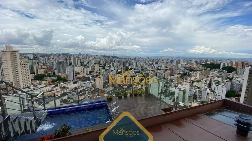 Foto 1 de Cobertura com 5 Quartos à venda, 430m² em Anchieta, Belo Horizonte