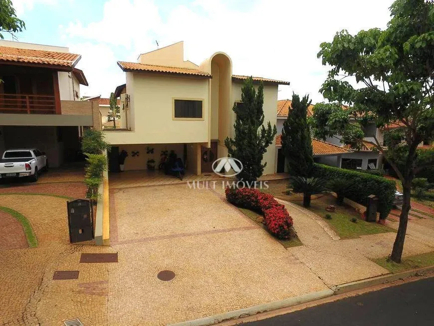 Foto 1 de Casa de Condomínio com 4 Quartos à venda, 388m² em Royal Park, Ribeirão Preto