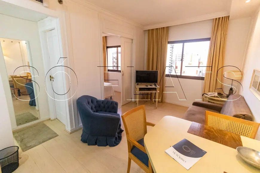 Foto 1 de Flat com 1 Quarto à venda, 30m² em Vila Olímpia, São Paulo