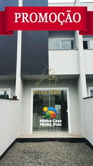 Foto 1 de Sobrado com 2 Quartos à venda, 61m² em Paranaguamirim, Joinville